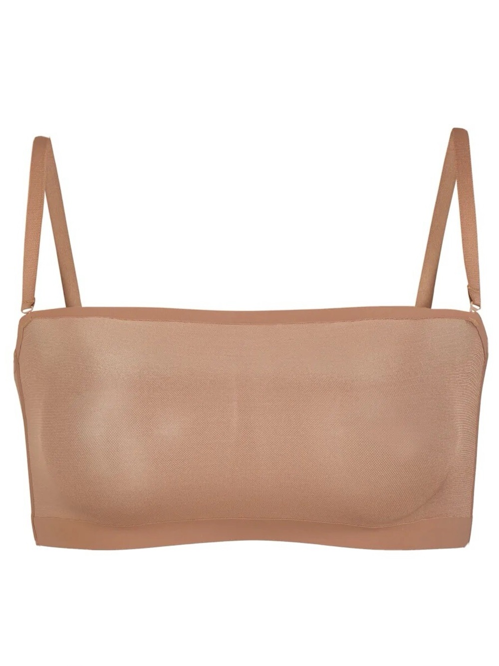 SKIMS‎ Sheer Sculpt Bandeau Bra Removable Straps